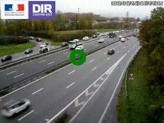 <h2>Caméra routière à hauteur de la sortie 15 Chambéry-centre au PK 4,103 en direction d'Albertville</h2>