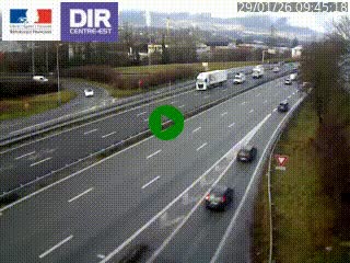 <h2>Caméra routière à hauteur de la sortie 15 Chambéry-centre au PK 4,103 en direction d'Albertville</h2>