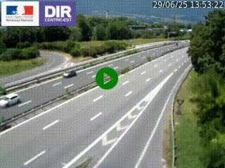 <h2>Caméra routière à hauteur de la sortie 15 Chambéry-centre au PK 4,103 en direction d'Albertville</h2>