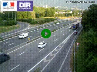 <h2>Caméra routière à hauteur de la sortie 15 Chambéry-centre au PK 4,103 en direction d'Albertville</h2>