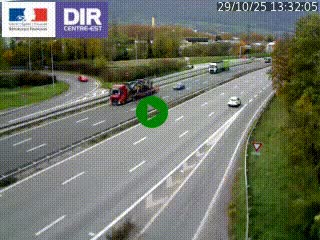 <h2>Caméra routière à hauteur de la sortie 15 Chambéry-centre au PK 4,103 en direction d'Albertville</h2>