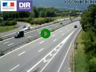 <h2>Caméra routière à hauteur de la sortie 15 Chambéry-centre au PK 4,103 en direction d'Albertville</h2>