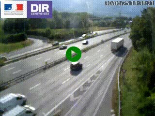 <h2>Caméra routière à hauteur de la sortie 15 Chambéry-centre au PK 4,103 en direction d'Albertville</h2>