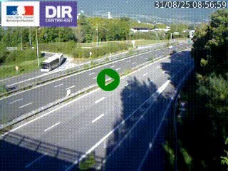 <h2>Caméra routière à hauteur de la sortie 15 Chambéry-centre au PK 4,103 en direction d'Albertville</h2>