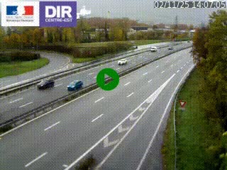 <h2>Caméra routière à hauteur de la sortie 15 Chambéry-centre au PK 4,103 en direction d'Albertville</h2>