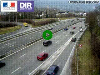 <h2>Caméra routière à hauteur de la sortie 15 Chambéry-centre au PK 4,103 en direction d'Albertville</h2>