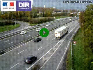 <h2>Caméra routière à hauteur de la sortie 15 Chambéry-centre au PK 4,103 en direction d'Albertville</h2>
