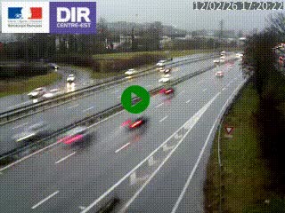 <h2>Caméra routière à hauteur de la sortie 15 Chambéry-centre au PK 4,103 en direction d'Albertville</h2>