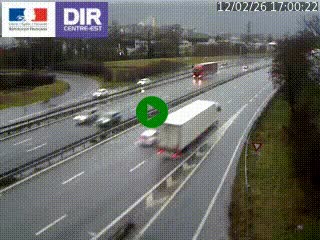 <h2>Caméra routière à hauteur de la sortie 15 Chambéry-centre au PK 4,103 en direction d'Albertville</h2>