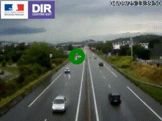 <h2>Caméra autoroute à Saint-Etienne (Les Littes) à hauteur du Ikea Saint-Etienne sur l'A72 en direction de Roanne</h2>