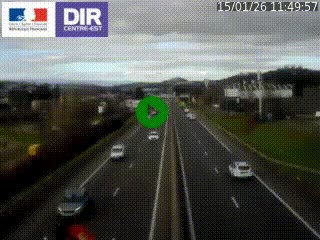 <h2>Caméra autoroute à Saint-Etienne (Les Littes) à hauteur du Ikea Saint-Etienne sur l'A72 en direction de Roanne</h2>