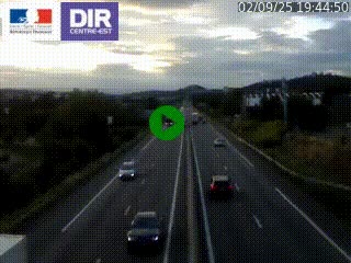 <h2>Caméra autoroute à Saint-Etienne (Les Littes) à hauteur du Ikea Saint-Etienne sur l'A72 en direction de Roanne</h2>
