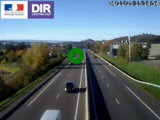 <h2>Caméra autoroute à Saint-Etienne (Les Littes) à hauteur du Ikea Saint-Etienne sur l'A72 en direction de Roanne</h2>