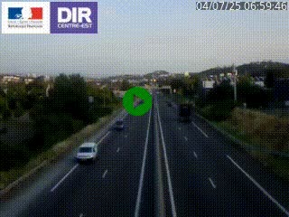 <h2>Caméra autoroute à Saint-Etienne (Les Littes) à hauteur du Ikea Saint-Etienne sur l'A72 en direction de Roanne</h2>
