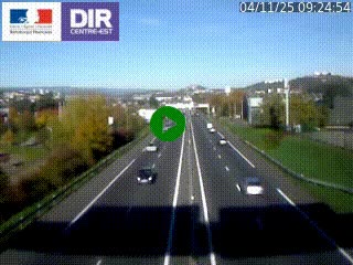 <h2>Caméra autoroute à Saint-Etienne (Les Littes) à hauteur du Ikea Saint-Etienne sur l'A72 en direction de Roanne</h2>