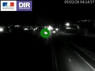 Caméra autoroute à Saint-Etienne (Les Littes) à hauteur du Ikea Saint-Etienne sur l'A72 en direction de Roanne