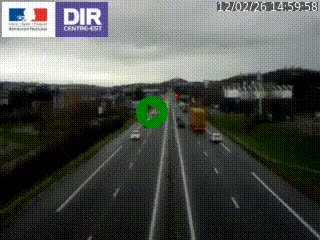 <h2>Caméra autoroute à Saint-Etienne (Les Littes) à hauteur du Ikea Saint-Etienne sur l'A72 en direction de Roanne</h2>