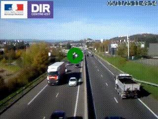 <h2>Caméra autoroute à Saint-Etienne (Les Littes) à hauteur du Ikea Saint-Etienne sur l'A72 en direction de Roanne</h2>