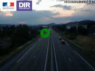 <h2>Caméra autoroute à Saint-Etienne (Les Littes) à hauteur du Ikea Saint-Etienne sur l'A72 en direction de Roanne</h2>