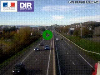 <h2>Caméra autoroute à Saint-Etienne (Les Littes) à hauteur du Ikea Saint-Etienne sur l'A72 en direction de Roanne</h2>