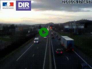 <h2>Caméra autoroute à Saint-Etienne (Les Littes) à hauteur du Ikea Saint-Etienne sur l'A72 en direction de Roanne</h2>