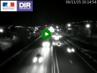 <h2>Caméra autoroute à Saint-Etienne (Les Littes) à hauteur du Ikea Saint-Etienne sur l'A72 en direction de Roanne</h2>