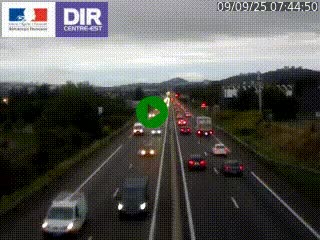 <h2>Caméra autoroute à Saint-Etienne (Les Littes) à hauteur du Ikea Saint-Etienne sur l'A72 en direction de Roanne</h2>