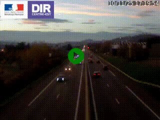 <h2>Caméra autoroute à Saint-Etienne (Les Littes) à hauteur du Ikea Saint-Etienne sur l'A72 en direction de Roanne</h2>