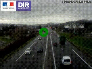 <h2>Caméra autoroute à Saint-Etienne (Les Littes) à hauteur du Ikea Saint-Etienne sur l'A72 en direction de Roanne</h2>