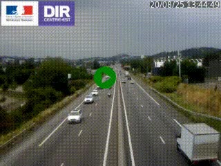 <h2>Caméra autoroute à Saint-Etienne (Les Littes) à hauteur du Ikea Saint-Etienne sur l'A72 en direction de Roanne</h2>