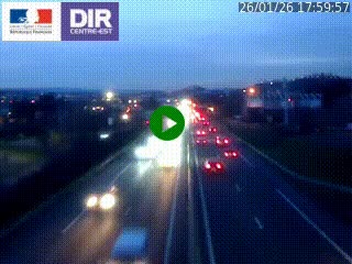 <h2>Caméra autoroute à Saint-Etienne (Les Littes) à hauteur du Ikea Saint-Etienne sur l'A72 en direction de Roanne</h2>