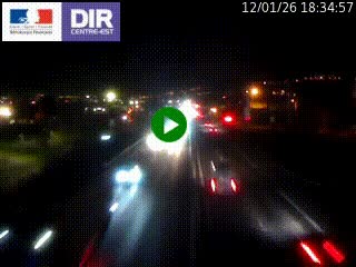 <h2>Caméra autoroute à Saint-Etienne (Les Littes) à hauteur du Ikea Saint-Etienne sur l'A72 en direction de Roanne</h2>