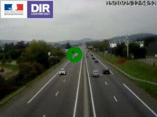 <h2>Caméra autoroute à Saint-Etienne (Les Littes) à hauteur du Ikea Saint-Etienne sur l'A72 en direction de Roanne</h2>