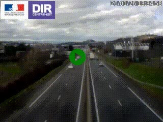 <h2>Caméra autoroute à Saint-Etienne (Les Littes) à hauteur du Ikea Saint-Etienne sur l'A72 en direction de Roanne</h2>