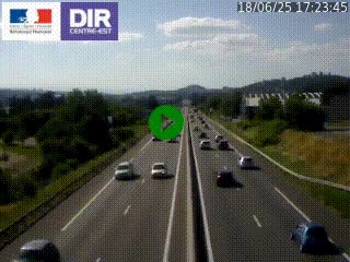 <h2>Caméra autoroute à Saint-Etienne (Les Littes) à hauteur du Ikea Saint-Etienne sur l'A72 en direction de Roanne</h2>