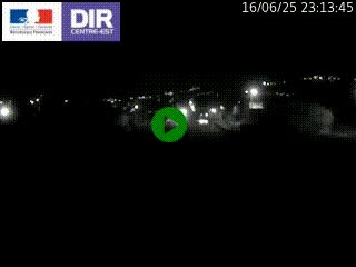 Caméra autoroute à Saint-Etienne (Les Littes) à hauteur du Ikea Saint-Etienne sur l'A72 en direction de Roanne