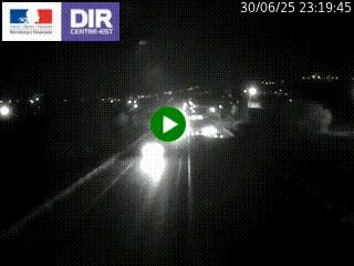 Caméra autoroute à Saint-Etienne (Les Littes) à hauteur du Ikea Saint-Etienne sur l'A72 en direction de Roanne
