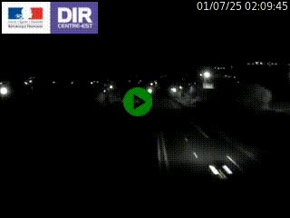 Caméra autoroute à Saint-Etienne (Les Littes) à hauteur du Ikea Saint-Etienne sur l'A72 en direction de Roanne
