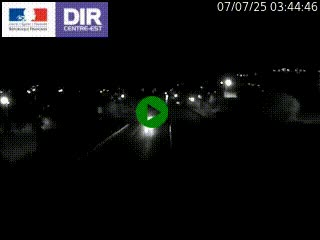 Caméra autoroute à Saint-Etienne (Les Littes) à hauteur du Ikea Saint-Etienne sur l'A72 en direction de Roanne