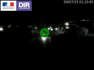Caméra autoroute à Saint-Etienne (Les Littes) à hauteur du Ikea Saint-Etienne sur l'A72 en direction de Roanne