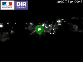 Caméra autoroute à Saint-Etienne (Les Littes) à hauteur du Ikea Saint-Etienne sur l'A72 en direction de Roanne