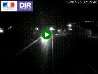 Caméra autoroute à Saint-Etienne (Les Littes) à hauteur du Ikea Saint-Etienne sur l'A72 en direction de Roanne