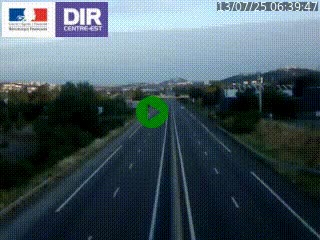 Caméra autoroute à Saint-Etienne (Les Littes) à hauteur du Ikea Saint-Etienne sur l'A72 en direction de Roanne