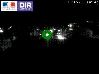Caméra autoroute à Saint-Etienne (Les Littes) à hauteur du Ikea Saint-Etienne sur l'A72 en direction de Roanne
