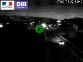 Caméra autoroute à Saint-Etienne (Les Littes) à hauteur du Ikea Saint-Etienne sur l'A72 en direction de Roanne