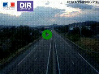 Caméra autoroute à Saint-Etienne (Les Littes) à hauteur du Ikea Saint-Etienne sur l'A72 en direction de Roanne