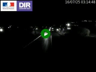 Caméra autoroute à Saint-Etienne (Les Littes) à hauteur du Ikea Saint-Etienne sur l'A72 en direction de Roanne