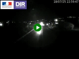 Caméra autoroute à Saint-Etienne (Les Littes) à hauteur du Ikea Saint-Etienne sur l'A72 en direction de Roanne