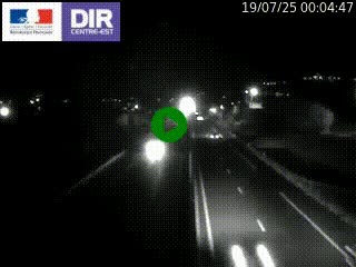 Caméra autoroute à Saint-Etienne (Les Littes) à hauteur du Ikea Saint-Etienne sur l'A72 en direction de Roanne