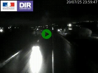 Caméra autoroute à Saint-Etienne (Les Littes) à hauteur du Ikea Saint-Etienne sur l'A72 en direction de Roanne